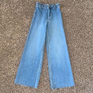 Zara Marine Straight Leg Jeans-Medium Wash